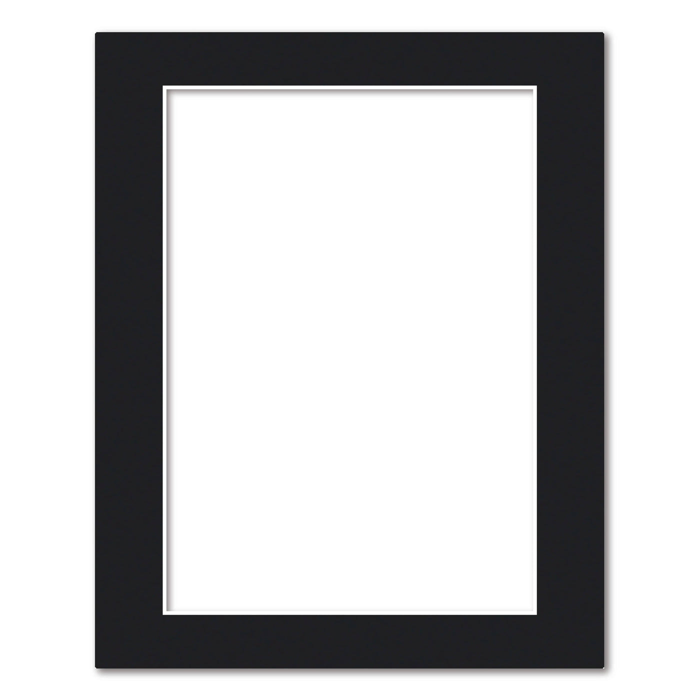 Photo Mat Board Kits - Black (10 pack)