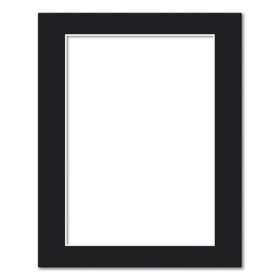 Photo Mat Board Kits - Black (10 pack)