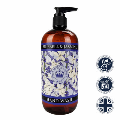 Bluebell & Jasmine Hand Wash - Kew Gardens Collection from our Liquid Hand & Body Soap collection by The English Soap Company