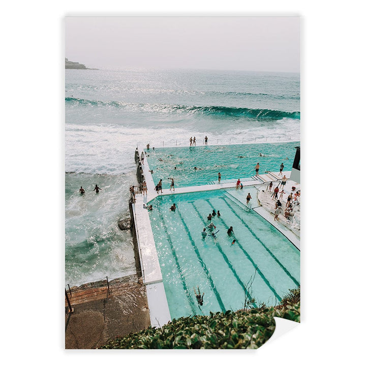 Bondi Icebergs 2 Wall Art Print A4 (21 x 29.7cm) / Print Only / No Border from our Australian Made Framed Wall Art, Prints & Posters collection by Profile Products (Australia) Pty Ltd
