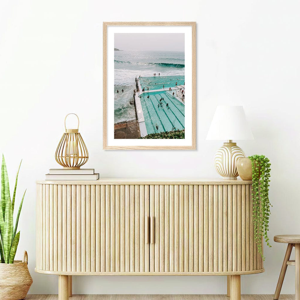 Bondi Icebergs 2 Wall Art Print from our Australian Made Framed Wall Art, Prints & Posters collection by Profile Products (Australia) Pty Ltd