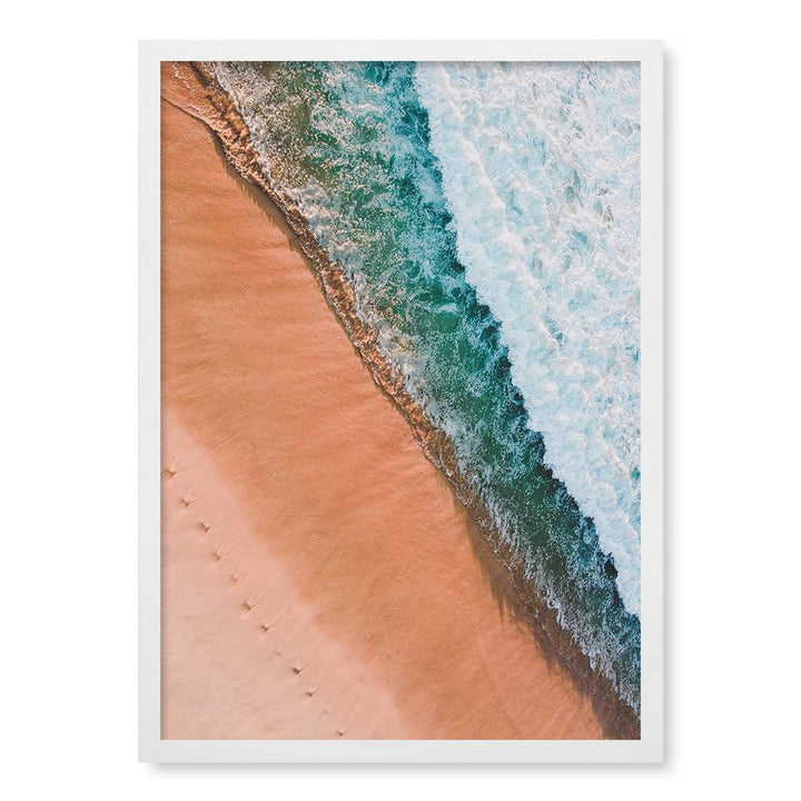 Bondi Sands Wall Art Print A2 (42 x 59.4cm) / Matte White Frame / No Border from our Australian Made Framed Wall Art, Prints & Posters collection by Profile Products (Australia) Pty Ltd