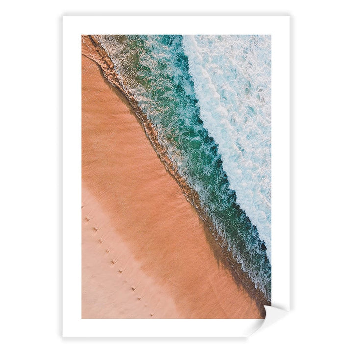 Bondi Sands Wall Art Print A4 (21 x 29.7cm) / Print Only / White Border from our Australian Made Framed Wall Art, Prints & Posters collection by Profile Products (Australia) Pty Ltd