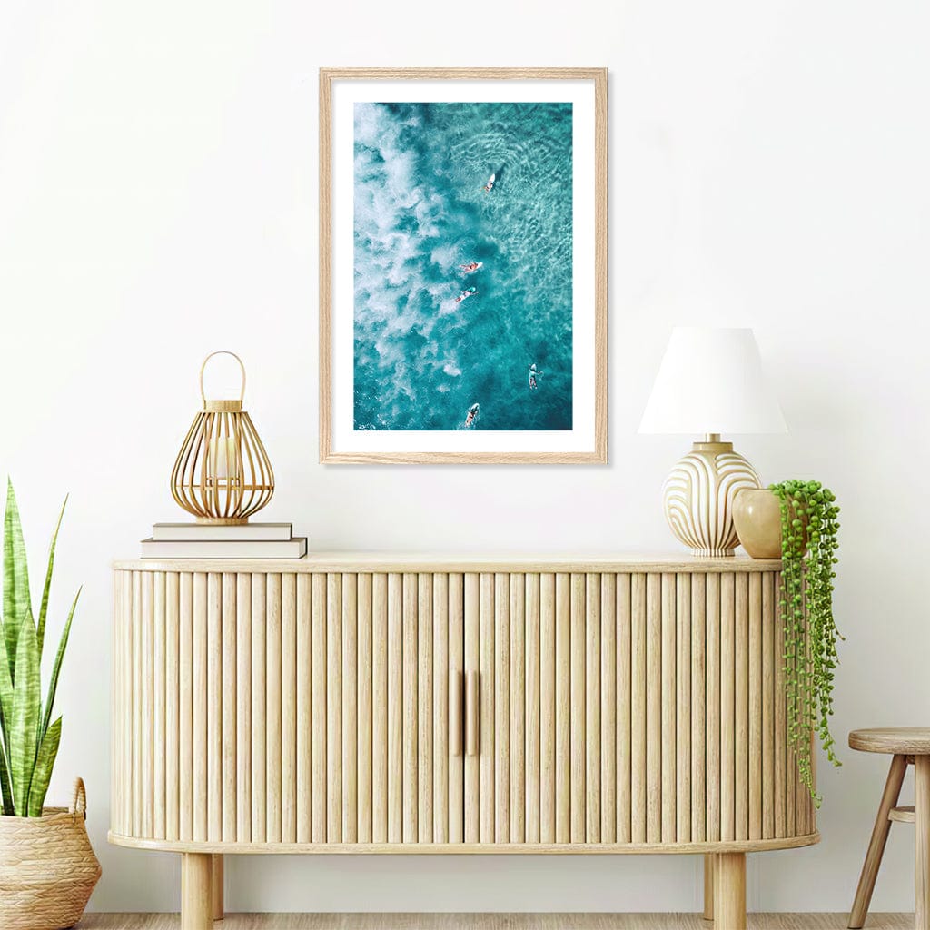 Bondi Surfers Wall Art Print from our Australian Made Framed Wall Art, Prints & Posters collection by Profile Products (Australia) Pty Ltd
