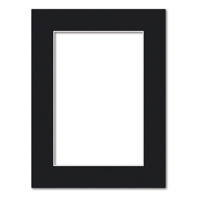 Bulk Mat Board Value Bundle - Black (10 Pack) 12x16in (30.5x40.6cm) to suit 8x12 (20x30cm) image from our Mat Boards collection by Profile Products (Australia) Pty Ltd