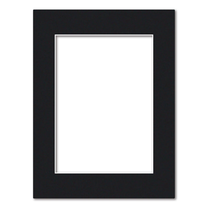 Bulk Mat Board Value Bundle - Black (10 Pack) 12x16in (30.5x40.6cm) to suit A4 (21x29.7cm) image from our Mat Boards collection by Profile Products (Australia) Pty Ltd