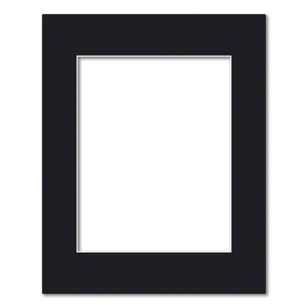 Bulk Mat Board Value Bundle - Black (10 Pack) 16x20in (40.6x50.8cm) to suit 11x14in (28x35cm) image from our Mat Boards collection by Profile Products (Australia) Pty Ltd