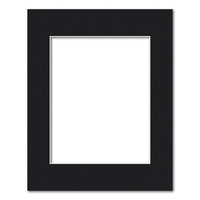 Bulk Mat Board Value Bundle - Black (10 Pack) 16x20in (40.6x50.8cm) to suit 11x14in (28x35cm) image from our Mat Boards collection by Profile Products (Australia) Pty Ltd