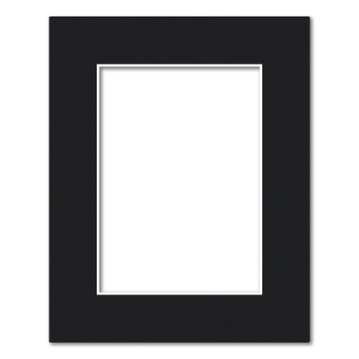 Bulk Mat Board Value Bundle - Black (10 Pack) 8x10in (20.3x25.4cm) to suit 5x7in (13x18cm) from our Mat Boards collection by Profile Products (Australia) Pty Ltd