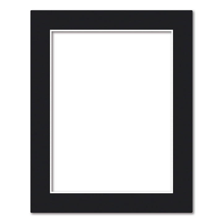 Bulk Mat Board Value Bundle - Black (10 Pack) 8x10in (20.3x25.4cm) to suit 6x8in (15x20cm) from our Mat Boards collection by Profile Products (Australia) Pty Ltd