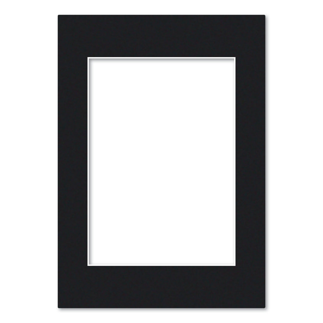 Bulk Mat Board Value Bundle - Black (10 Pack) A3 (29.7x42cm) to suit A4 (21x29.7cm) image from our Mat Boards collection by Profile Products (Australia) Pty Ltd