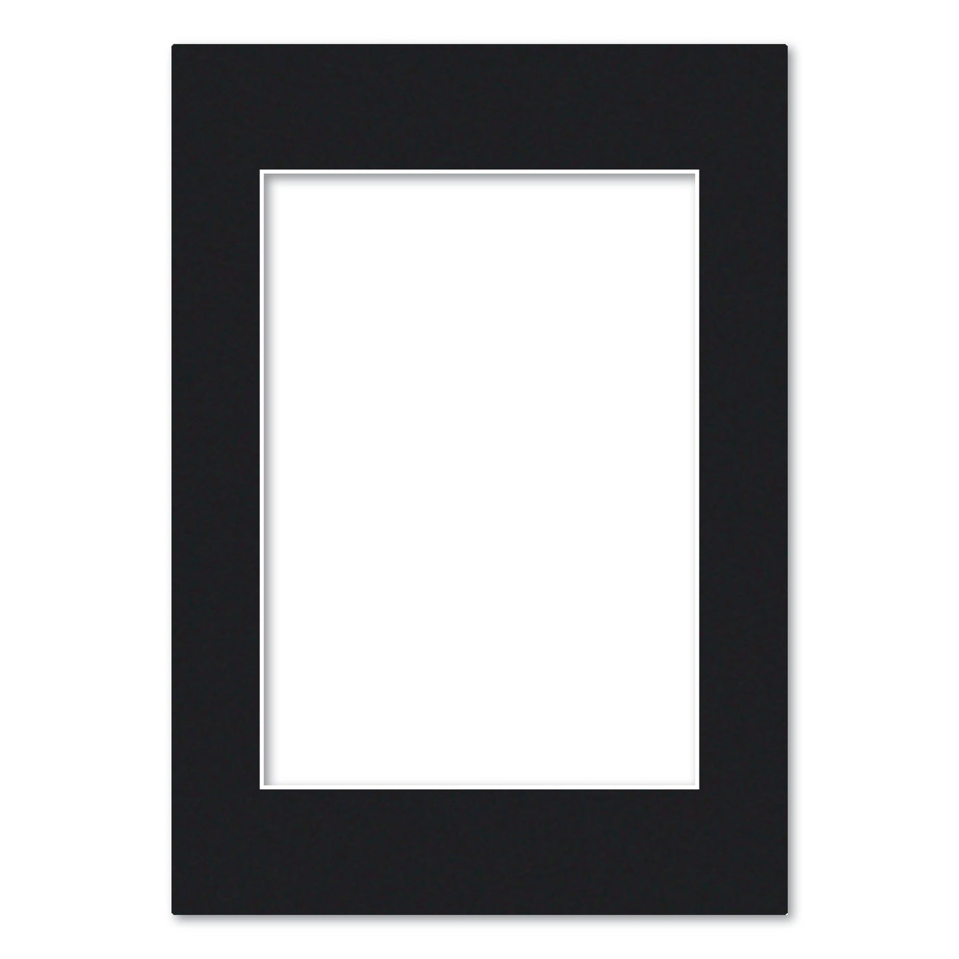 Bulk Mat Board Value Bundle - Black (10 Pack) A3 (29.7x42cm) to suit A4 (21x29.7cm) image from our Mat Boards collection by Profile Products (Australia) Pty Ltd