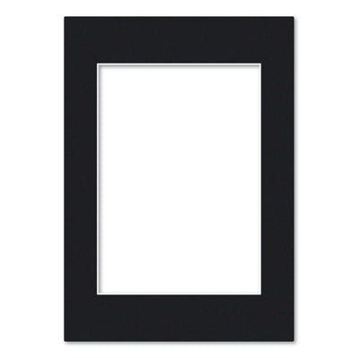 Bulk Mat Board Value Bundle - Black (10 Pack) A3 (29.7x42cm) to suit A4 (21x29.7cm) image from our Mat Boards collection by Profile Products (Australia) Pty Ltd