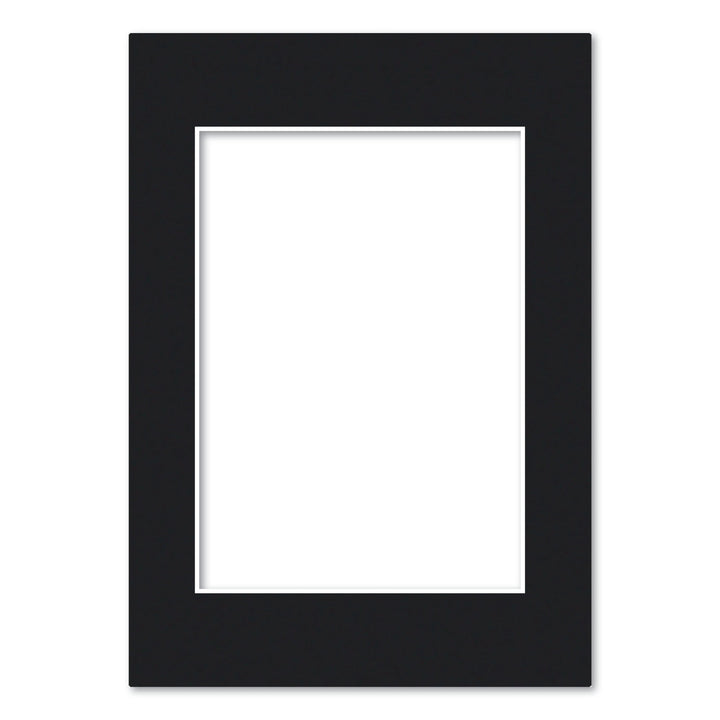 Bulk Mat Board Value Bundle - Black (10 Pack) A4 (21x29.7cm) to suit A5 (15x21cm) image from our Mat Boards collection by Profile Products (Australia) Pty Ltd