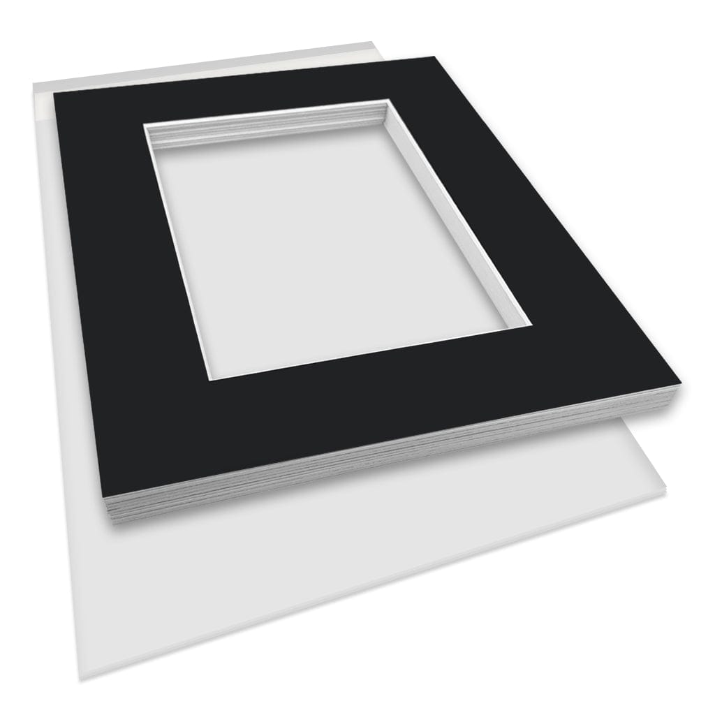 Bulk Mat Board Value Bundle - Black (10 Pack) from our Mat Boards collection by Profile Products (Australia) Pty Ltd