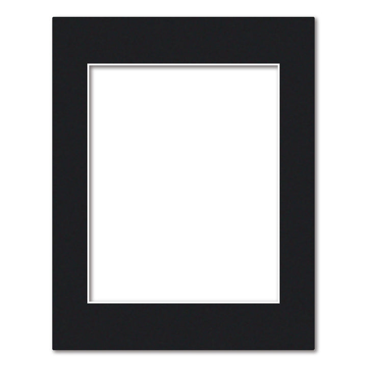 Bulk Mat Board Value Bundle - Black (100 Pack) 11x14in (27.9x35.5cm) to suit 8x10in (20x25cm) image from our Mat Boards collection by Profile Products (Australia) Pty Ltd