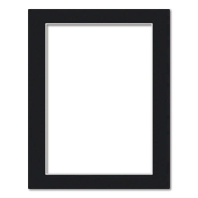 Bulk Mat Board Value Bundle - Black (100 Pack) 11x14in (27.9x35.5cm) to suit A4 (21x30cm) image from our Mat Boards collection by Profile Products (Australia) Pty Ltd