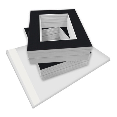 Bulk Mat Board Value Bundle - Black (100 Pack) from our Mat Boards collection by Profile Products (Australia) Pty Ltd