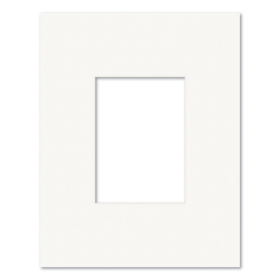 Bulk Mat Board Value Bundle - Ice White (10 Pack) 11x14in (27.9x35.5cm) to suit 5x7in (13x18cm) image from our Mat Boards collection by Profile Products (Australia) Pty Ltd