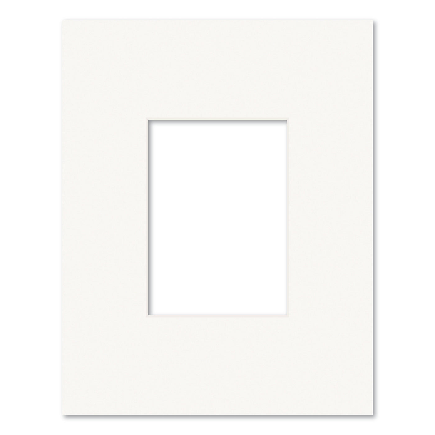 Bulk Mat Board Value Bundle - Ice White (10 Pack) 11x14in (27.9x35.5cm) to suit 5x7in (13x18cm) image from our Mat Boards collection by Profile Products (Australia) Pty Ltd