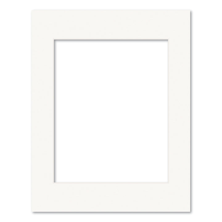 Bulk Mat Board Value Bundle - Ice White (10 Pack) 11x14in (27.9x35.5cm) to suit 8x10in (20x25cm) image from our Mat Boards collection by Profile Products (Australia) Pty Ltd