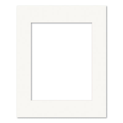 Bulk Mat Board Value Bundle - Ice White (10 Pack) 16x20in (40.6x50.8cm) to suit 11x14in (28x35cm) image from our Mat Boards collection by Profile Products (Australia) Pty Ltd