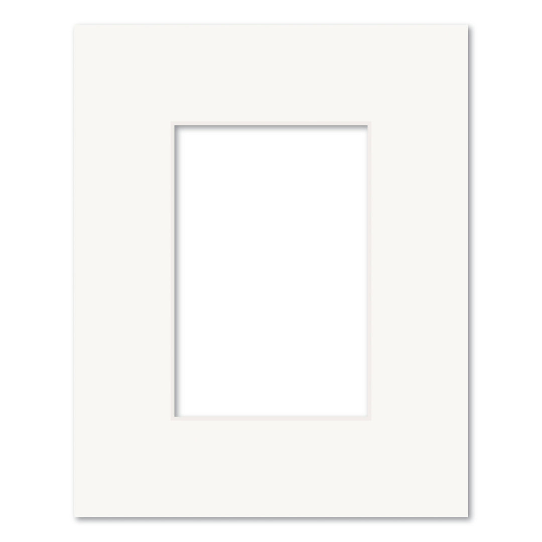 Bulk Mat Board Value Bundle - Ice White (10 Pack) 8x10in (20.3x25.4cm) to suit 4x6in (10x15cm) from our Mat Boards collection by Profile Products (Australia) Pty Ltd