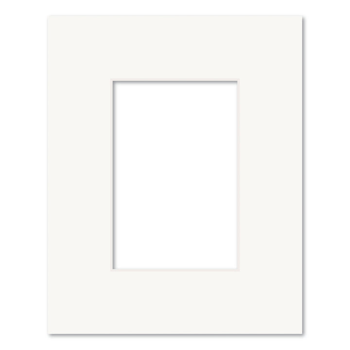 Bulk Mat Board Value Bundle - Ice White (10 Pack) 8x10in (20.3x25.4cm) to suit 4x6in (10x15cm) from our Mat Boards collection by Profile Products (Australia) Pty Ltd