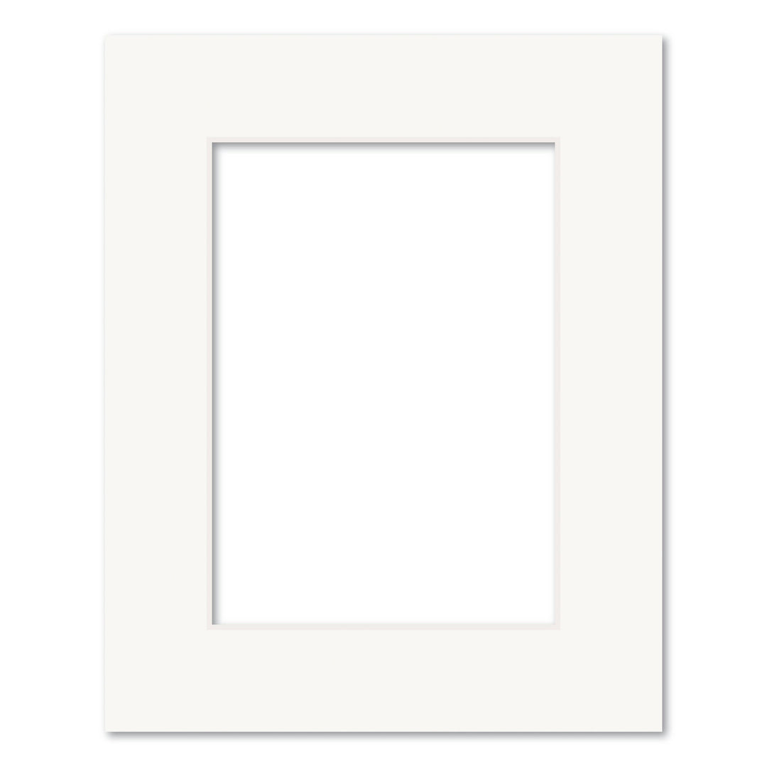 Bulk Mat Board Value Bundle - Ice White (10 Pack) 8x10in (20.3x25.4cm) to suit 5x7in (13x18cm) from our Mat Boards collection by Profile Products (Australia) Pty Ltd