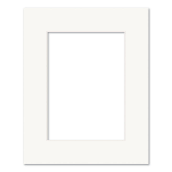 Bulk Mat Board Value Bundle - Ice White (10 Pack) 8x10in (20.3x25.4cm) to suit 5x7in (13x18cm) from our Mat Boards collection by Profile Products (Australia) Pty Ltd