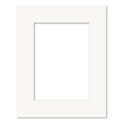 Bulk Mat Board Value Bundle - Ice White (10 Pack) 8x10in (20.3x25.4cm) to suit 5x7in (13x18cm) from our Mat Boards collection by Profile Products (Australia) Pty Ltd