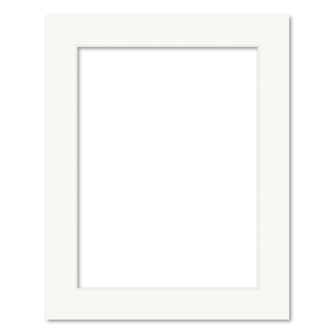 Bulk Mat Board Value Bundle - Ice White (10 Pack) 8x10in (20.3x25.4cm) to suit 6x8in (15x20cm) from our Mat Boards collection by Profile Products (Australia) Pty Ltd