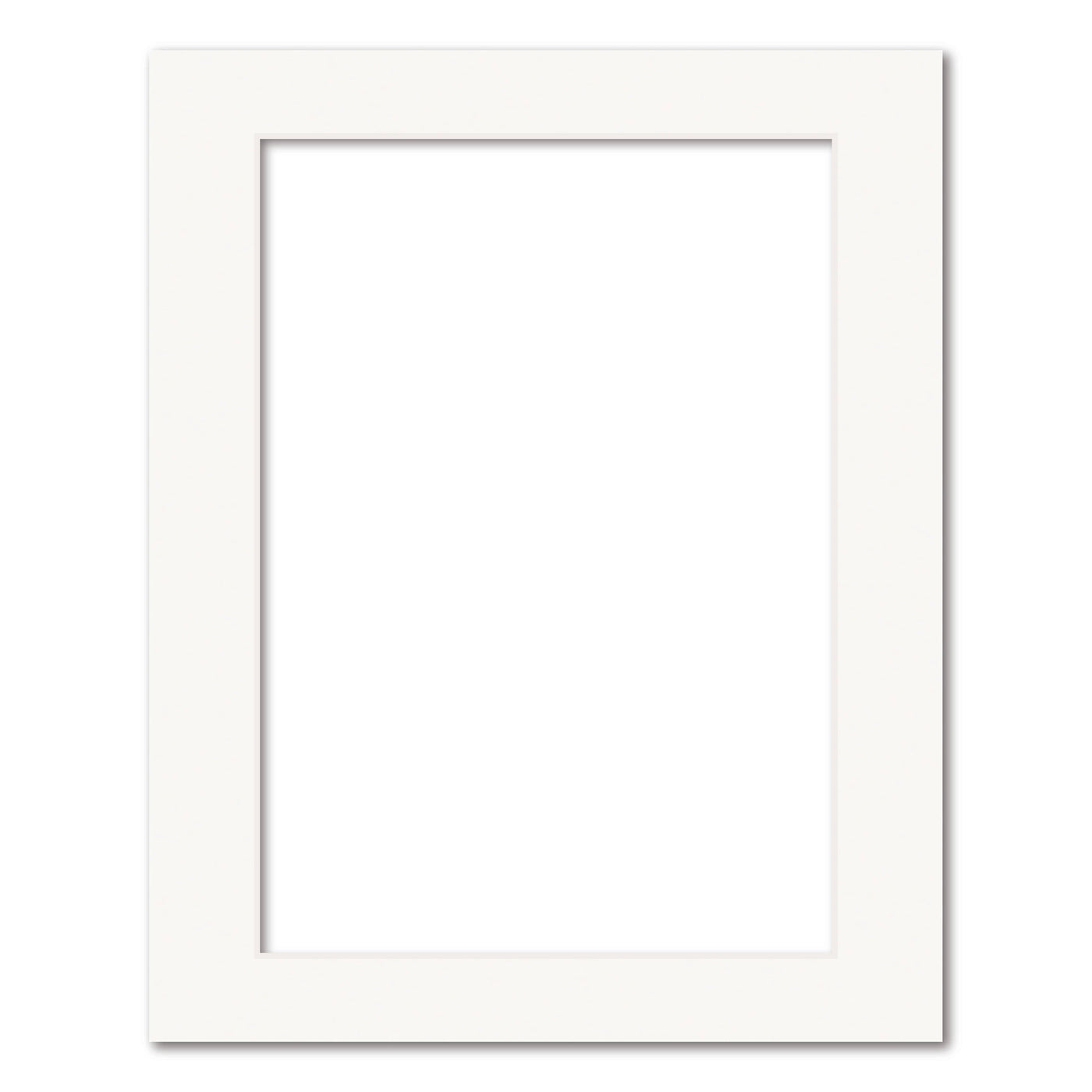 Bulk Mat Board Value Bundle - Ice White (10 Pack) 8x10in (20.3x25.4cm) to suit A5 (15x21cm) image from our Mat Boards collection by Profile Products (Australia) Pty Ltd