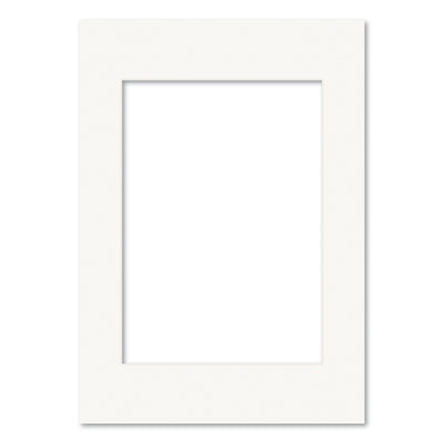 Bulk Mat Board Value Bundle - Ice White (10 Pack) A3 (29.7x42cm) to suit A4 (21x29.7cm) image from our Mat Boards collection by Profile Products (Australia) Pty Ltd