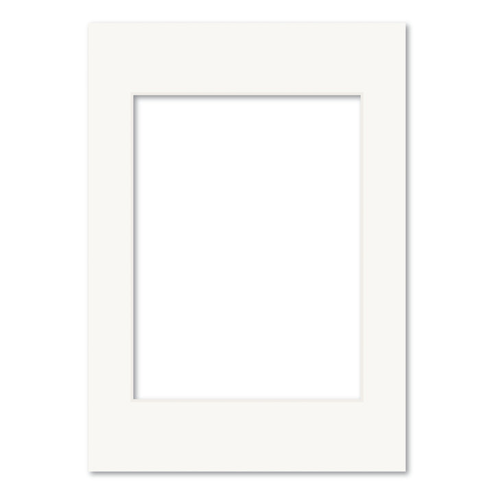 Bulk Mat Board Value Bundle - Ice White (10 Pack) A4 (21x29.7cm) to suit 6x8 (15x20cm) image from our Mat Boards collection by Profile Products (Australia) Pty Ltd