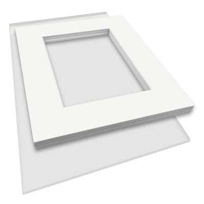 Bulk Mat Board Value Bundle - Ice White (10 Pack) from our Mat Boards collection by Profile Products (Australia) Pty Ltd