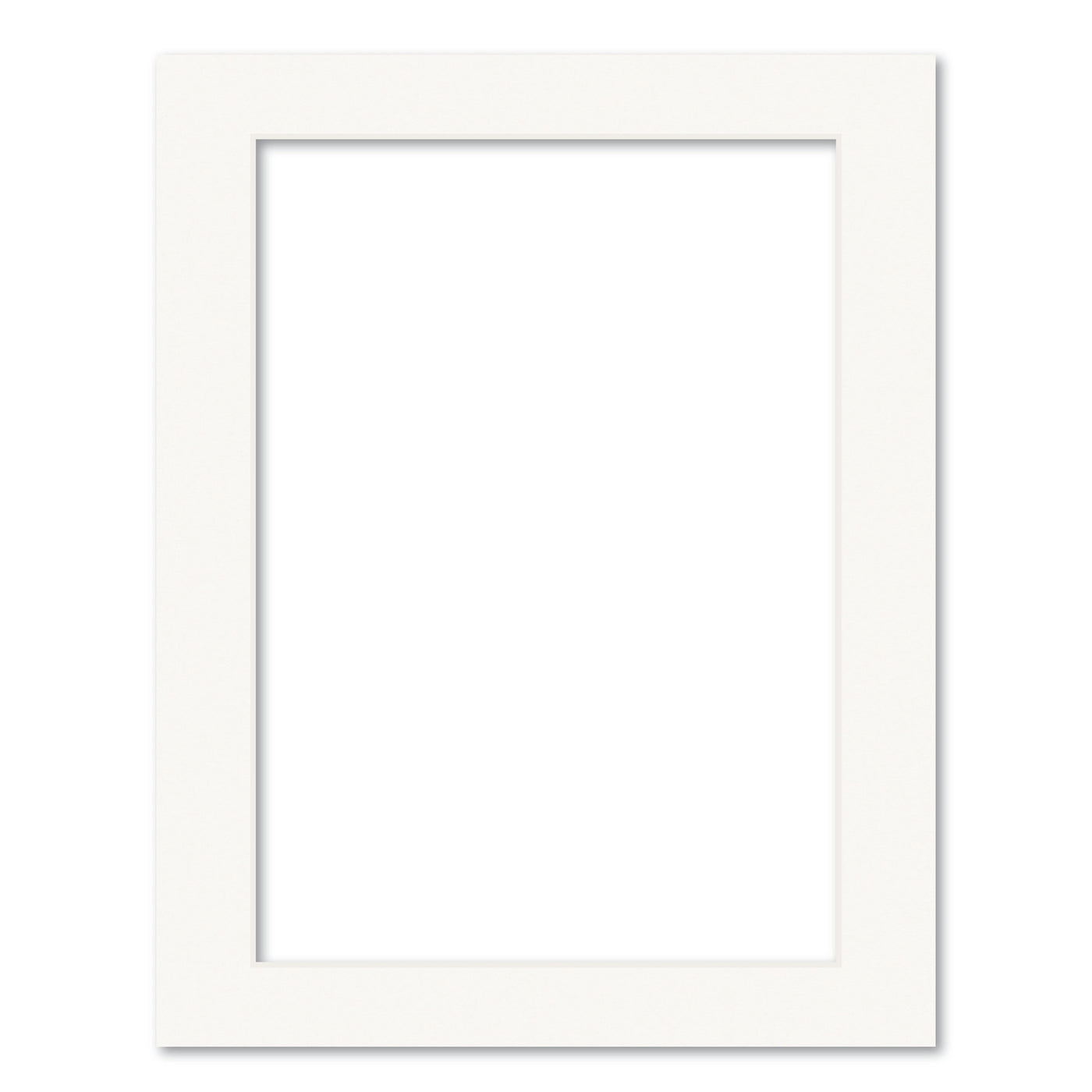 Bulk Mat Board Value Bundle - Ice White (100 Pack) 11x14in (27.9x35.5cm) to suit A4 (21x30cm) image from our Mat Boards collection by Profile Products (Australia) Pty Ltd