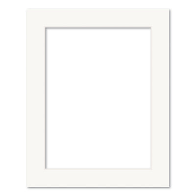 Bulk Mat Board Value Bundle - Ice White (100 Pack) 8x10in (20.3x25.4cm) to suit 6x8in (15x20cm) from our Mat Boards collection by Profile Products (Australia) Pty Ltd