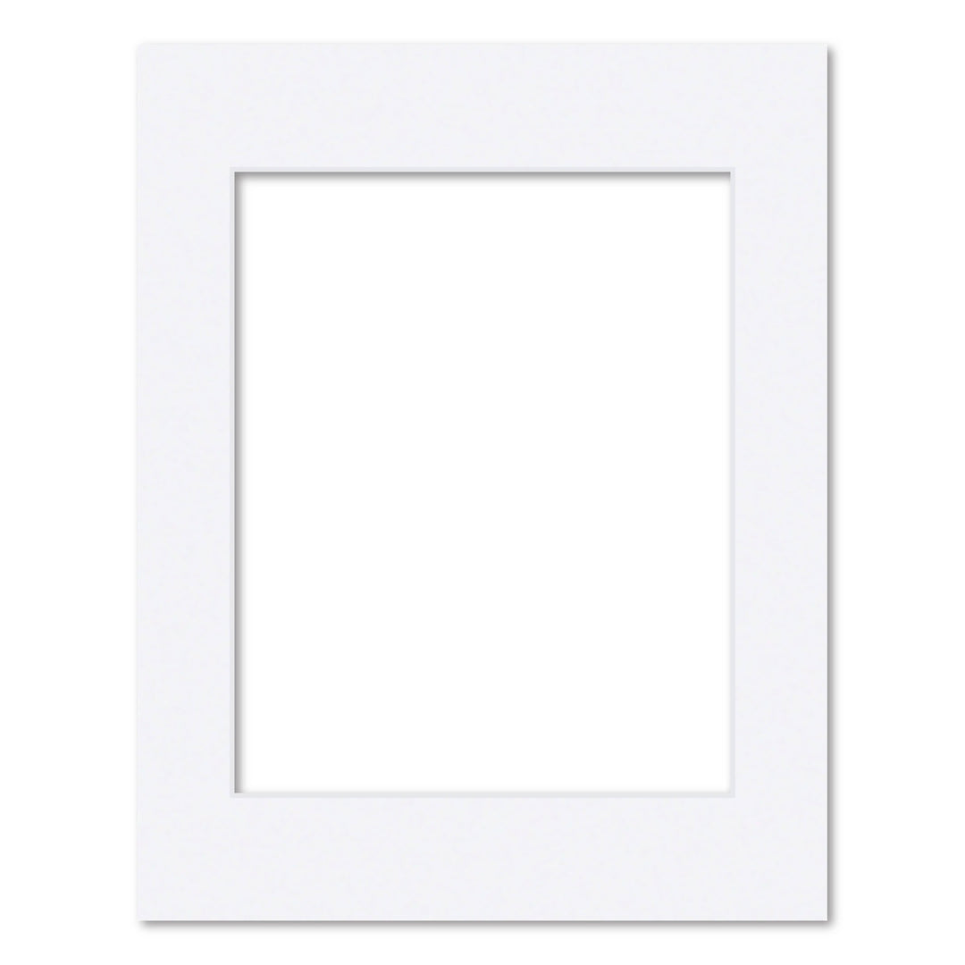 Bulk Mat Board Value Bundle - Ultimate White (10 Pack) 11x14in (27.9x35.5cm) to suit 8x10in (20x25cm) image from our Mat Boards collection by Profile Products (Australia) Pty Ltd