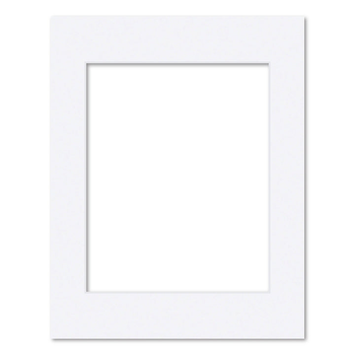 Bulk Mat Board Value Bundle - Ultimate White (10 Pack) 11x14in (27.9x35.5cm) to suit 8x10in (20x25cm) image from our Mat Boards collection by Profile Products (Australia) Pty Ltd