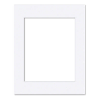 Bulk Mat Board Value Bundle - Ultimate White (10 Pack) 11x14in (27.9x35.5cm) to suit 8x10in (20x25cm) image from our Mat Boards collection by Profile Products (Australia) Pty Ltd