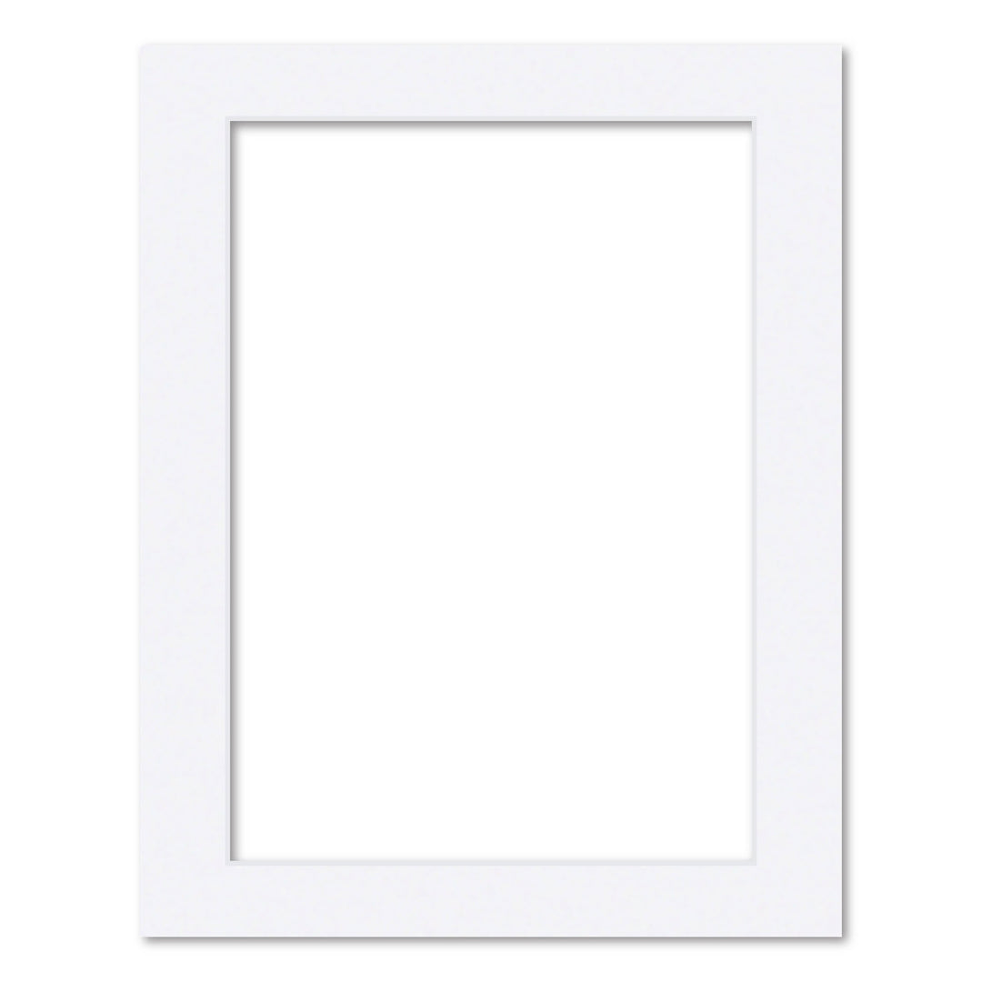 Bulk Mat Board Value Bundle - Ultimate White (10 Pack) 11x14in (27.9x35.5cm) to suit A4 (21x30cm) image from our Mat Boards collection by Profile Products (Australia) Pty Ltd