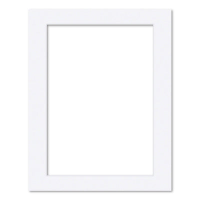 Bulk Mat Board Value Bundle - Ultimate White (10 Pack) 11x14in (27.9x35.5cm) to suit A4 (21x30cm) image from our Mat Boards collection by Profile Products (Australia) Pty Ltd