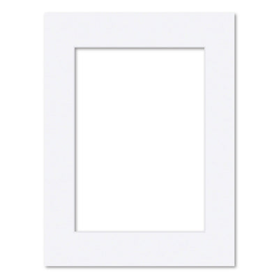 Bulk Mat Board Value Bundle - Ultimate White (10 Pack) 12x16in (30.5x40.6cm) to suit A4 (21x29.7cm) image from our Mat Boards collection by Profile Products (Australia) Pty Ltd