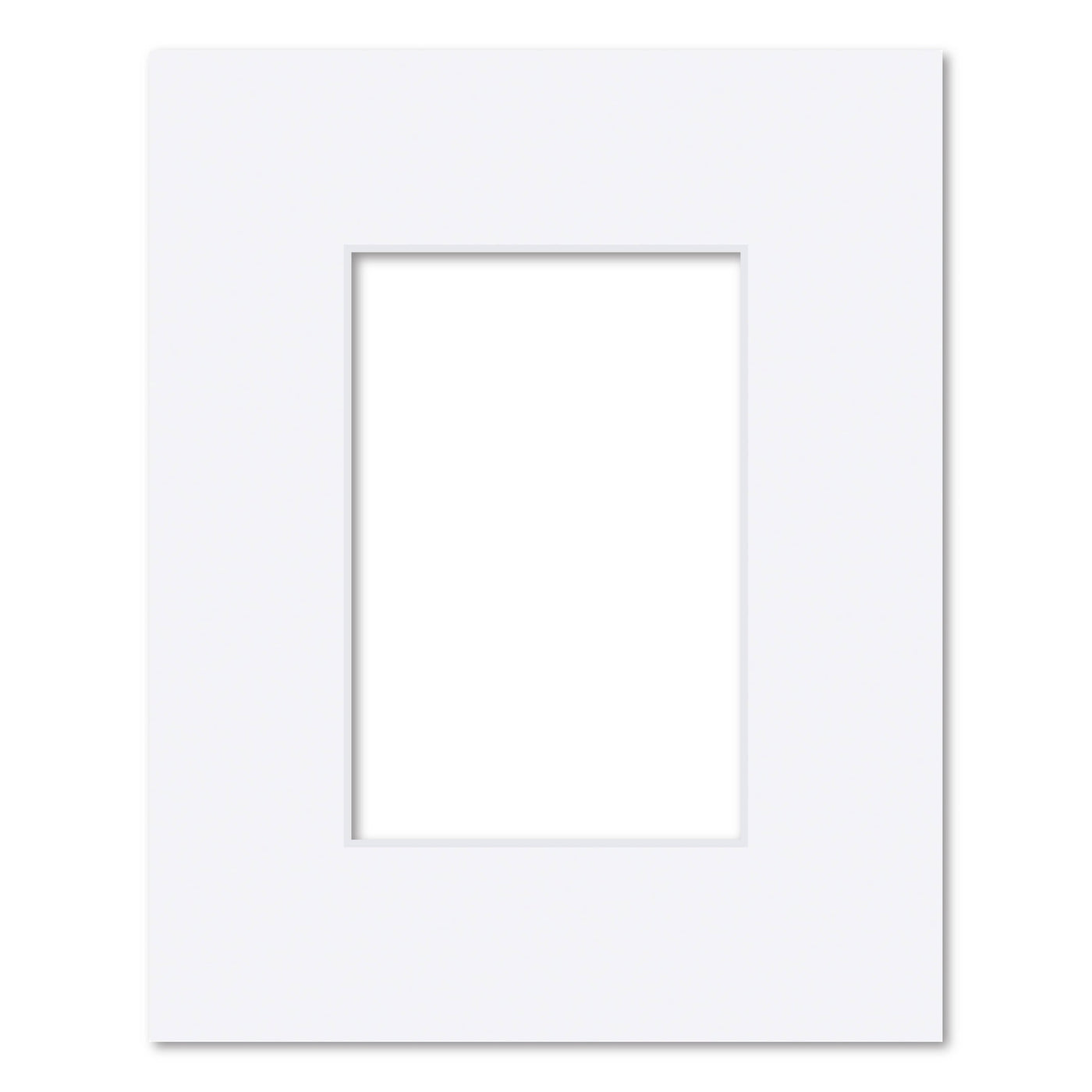 Bulk Mat Board Value Bundle - Ultimate White (10 Pack) 8x10in (20.3x25.4cm) to suit 4x6in (10x15cm) from our Mat Boards collection by Profile Products (Australia) Pty Ltd