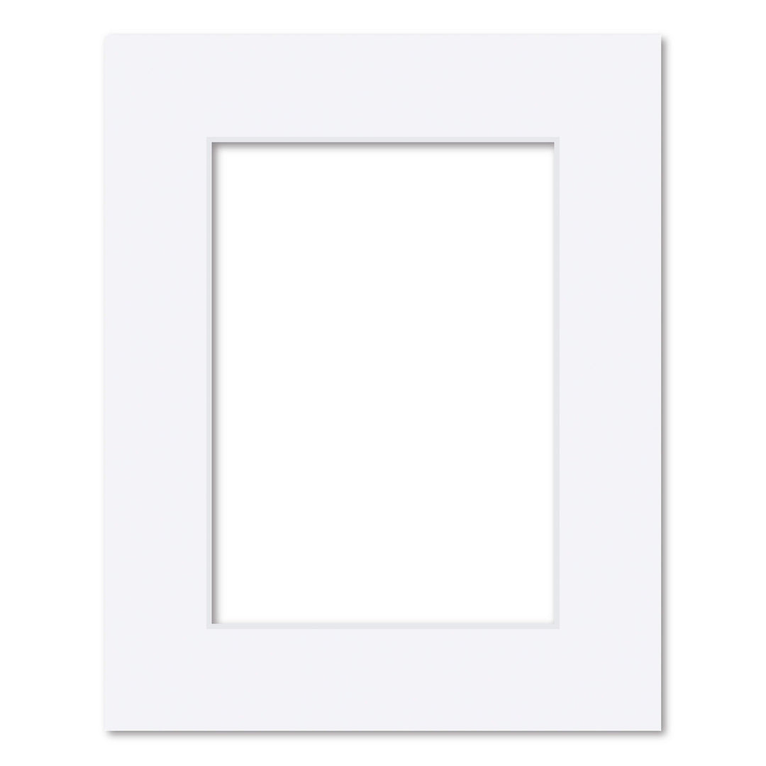 Bulk Mat Board Value Bundle - Ultimate White (10 Pack) 8x10in (20.3x25.4cm) to suit 5x7in (13x18cm) from our Mat Boards collection by Profile Products (Australia) Pty Ltd