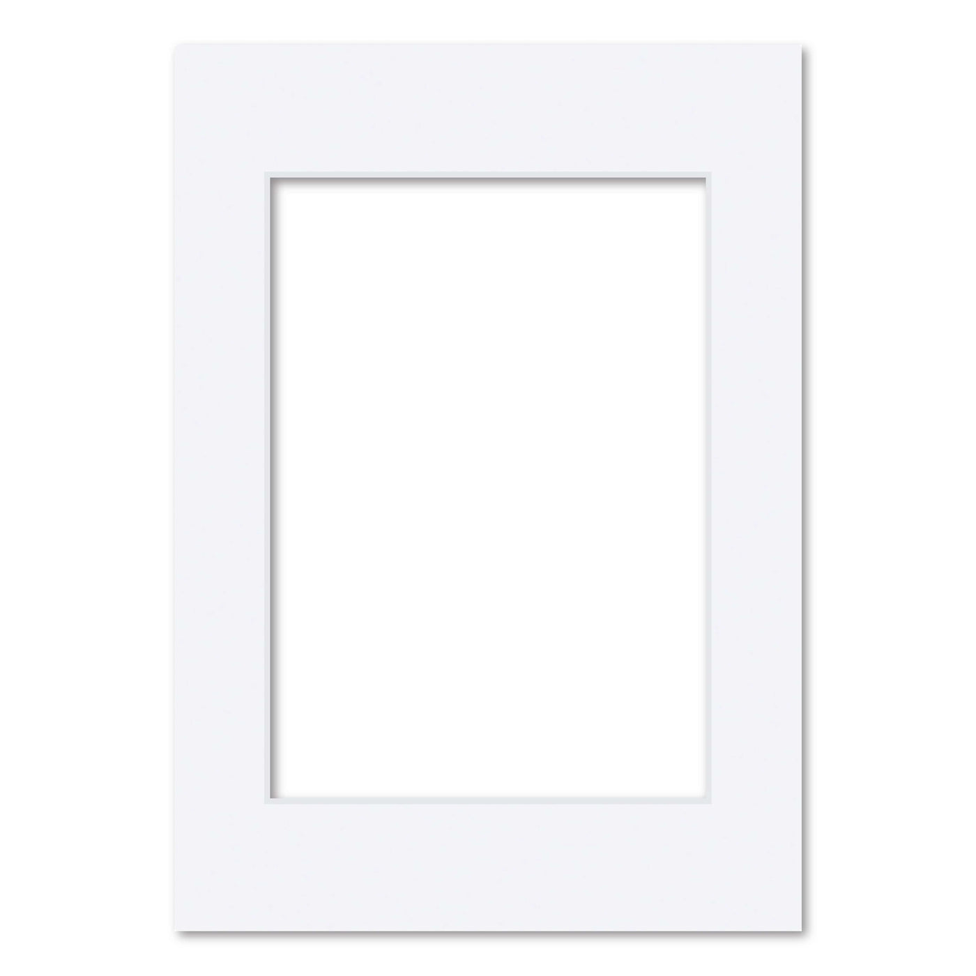 Bulk Mat Board Value Bundle - Ultimate White (10 Pack) A4 (21x29.7cm) to suit A5 (15x21cm) image from our Mat Boards collection by Profile Products (Australia) Pty Ltd