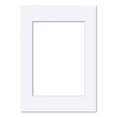 Bulk Mat Board Value Bundle - Ultimate White (10 Pack) A4 (21x29.7cm) to suit A5 (15x21cm) image from our Mat Boards collection by Profile Products (Australia) Pty Ltd