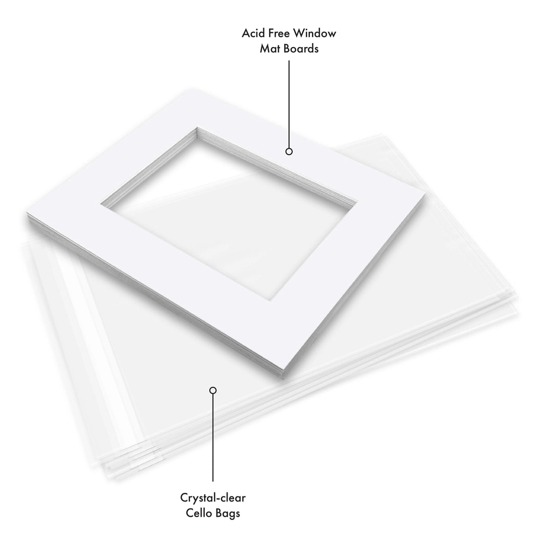 Bulk Mat Board Value Bundle - Ultimate White (10 Pack) from our Mat Boards collection by Profile Australia