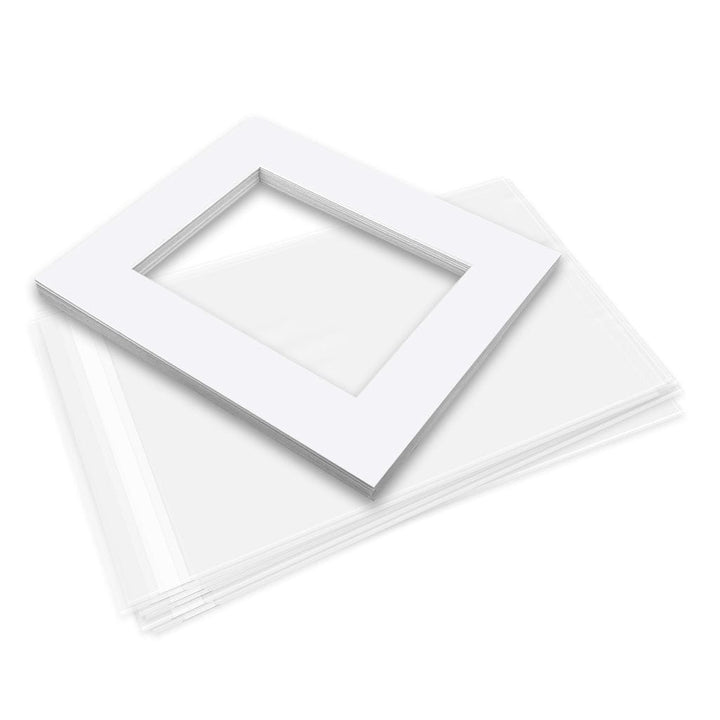 Bulk Mat Board Value Bundle - Ultimate White (10 Pack) from our Mat Boards collection by Profile Products (Australia) Pty Ltd